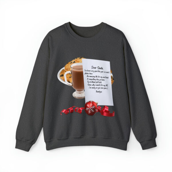 Writer's Note for Santa: Unisex Heavy Blend™ Crewneck Sweatshirt - Image 13