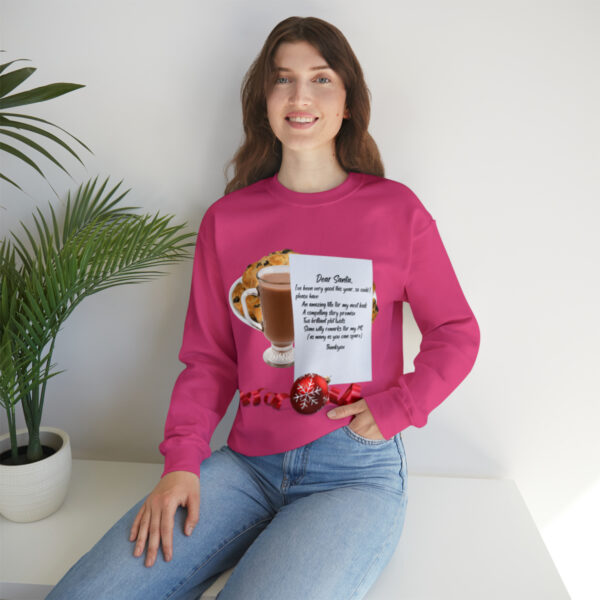 Writer's Note for Santa: Unisex Heavy Blend™ Crewneck Sweatshirt - Image 21