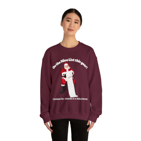 On the Nice List: Unisex Heavy Blend™ Crewneck Sweatshirt - Image 20