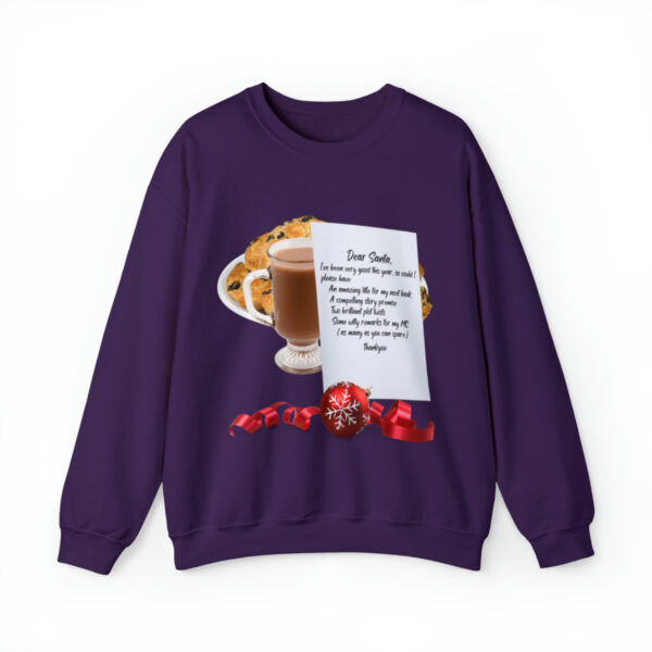 Writer's Note for Santa: Unisex Heavy Blend™ Crewneck Sweatshirt - Image 16