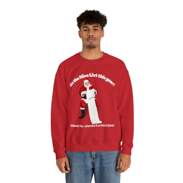 On the Nice List: Unisex Heavy Blend™ Crewneck Sweatshirt - Image 45