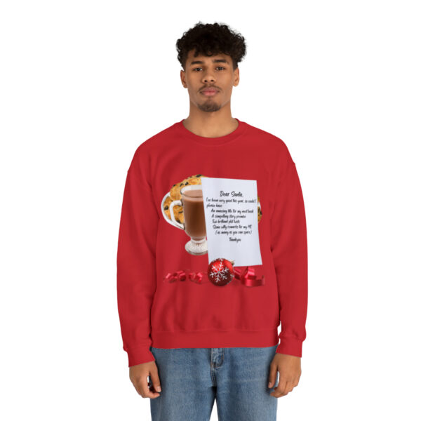 Writer's Note for Santa: Unisex Heavy Blend™ Crewneck Sweatshirt - Image 23