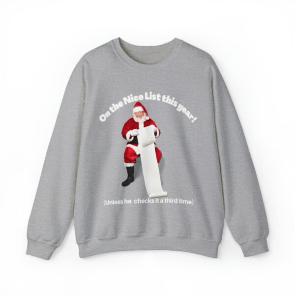 On the Nice List: Unisex Heavy Blend™ Crewneck Sweatshirt - Image 13