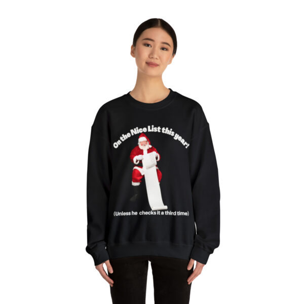 On the Nice List: Unisex Heavy Blend™ Crewneck Sweatshirt - Image 11