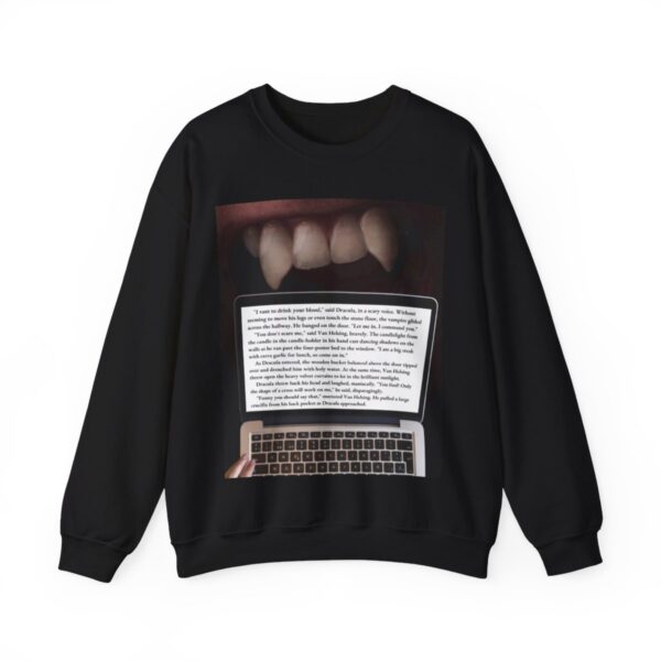 Dracula (horror): Unisex Heavy Blend™ Crewneck Sweatshirt - Image 10