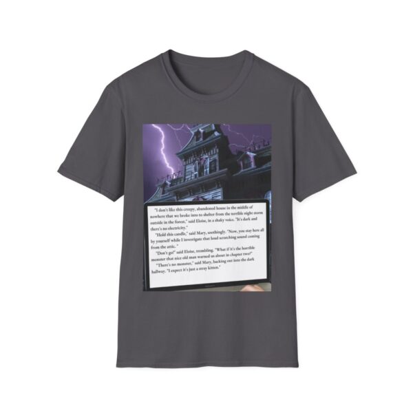 Creepy House (#2) (horror): Unisex Softstyle T-Shirt - Image 30