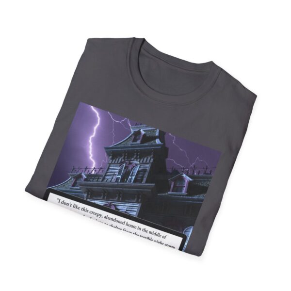 Creepy House (#2) (horror): Unisex Softstyle T-Shirt - Image 33