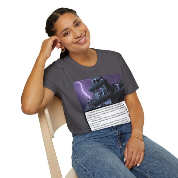 Creepy House (#2) (horror): Unisex Softstyle T-Shirt - Image 38