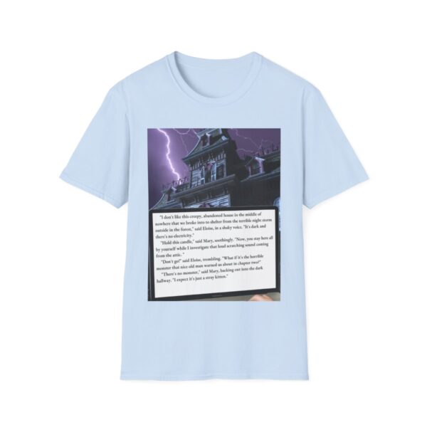 Creepy House (#2) (horror): Unisex Softstyle T-Shirt - Image 18