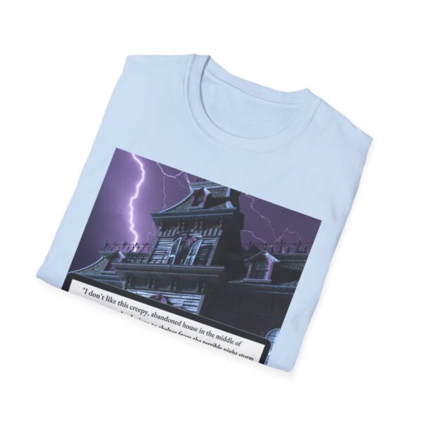 Creepy House (#2) (horror): Unisex Softstyle T-Shirt - Image 21