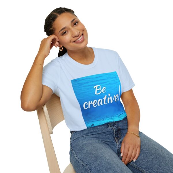 Be creative! Unisex Softstyle T-Shirt - Image 12