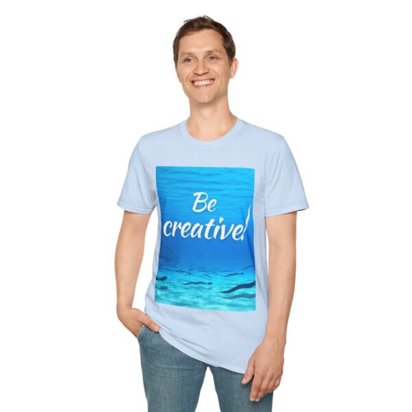 Be creative! Unisex Softstyle T-Shirt - Image 14