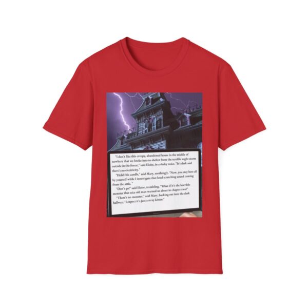 Creepy House (#2) (horror): Unisex Softstyle T-Shirt - Image 47