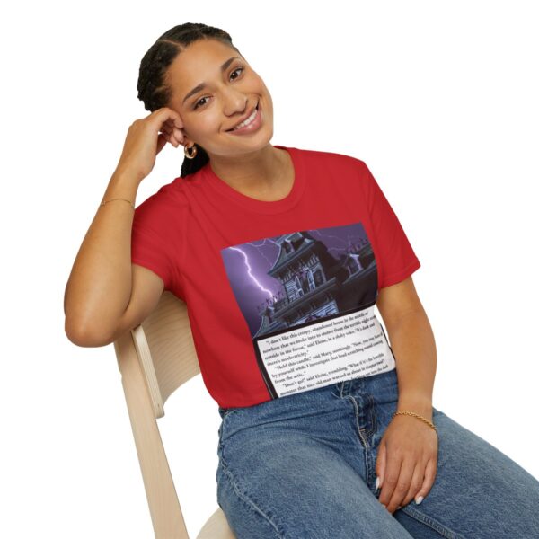 Creepy House (#2) (horror): Unisex Softstyle T-Shirt - Image 48