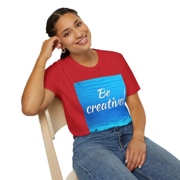 Be creative! Unisex Softstyle T-Shirt - Image 21