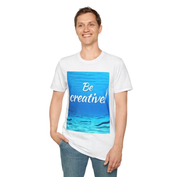 Be creative! Unisex Softstyle T-Shirt - Image 5