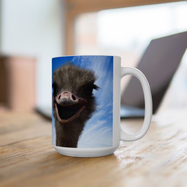 Keep smiling (it makes people think you're up to something) Ceramic Mug (11oz or 15oz) - Image 17