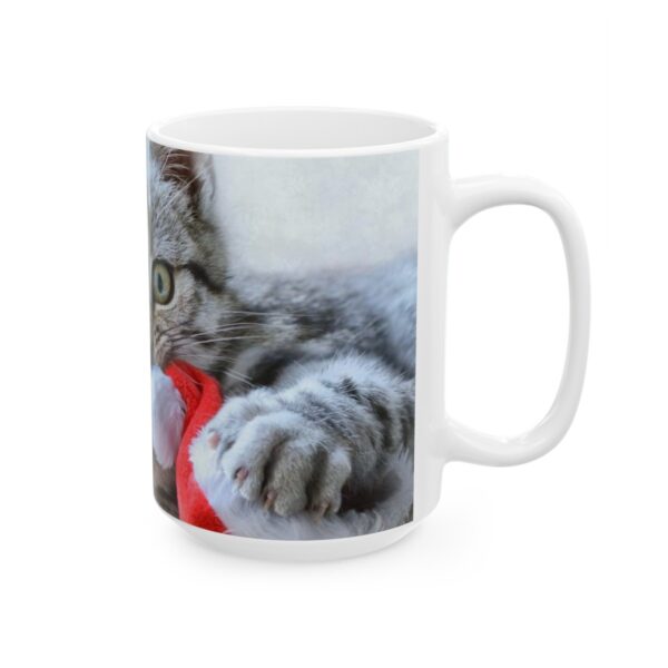 Me? On the naughty list? (kitten) - Ceramic Mug (11oz or 15oz) - Image 15