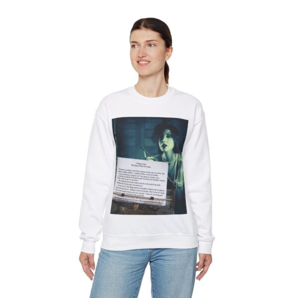 The Dame with no Name #2 Unisex Heavy Blend™ Crewneck Sweatshirt - Image 19