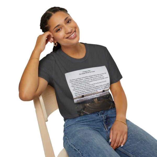 The Dame with no Name Unisex Softstyle T-Shirt - Image 15