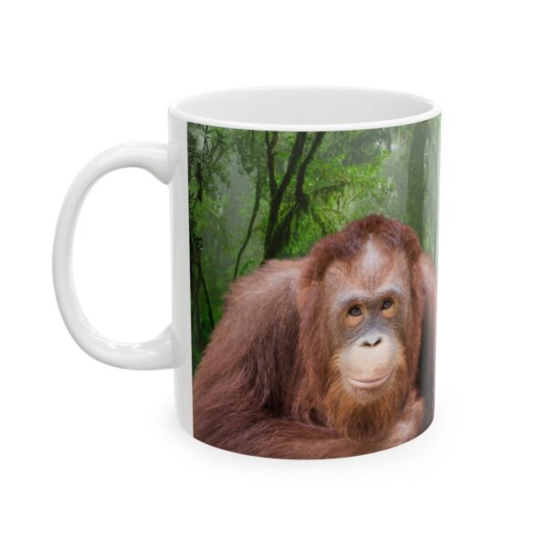 Keep smiling (it makes people think you're up to something) #2 Ceramic Mug (11oz or 15oz) - Image 3