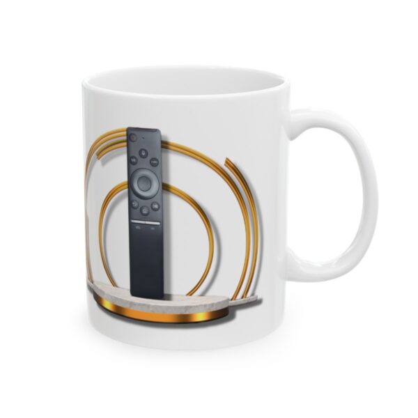 Ruler of the remote control!  -  Ceramic Mug (11oz or 15oz) - Image 3