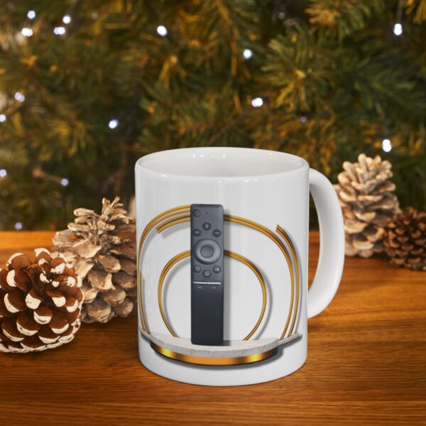 Ruler of the remote control!  -  Ceramic Mug (11oz or 15oz) - Image 6