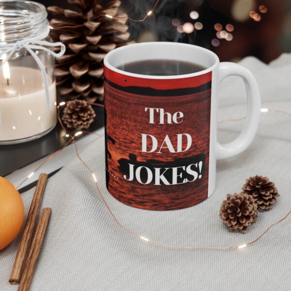 Dad jokes #2 - Ceramic Mug (11oz or 15oz) - Image 5