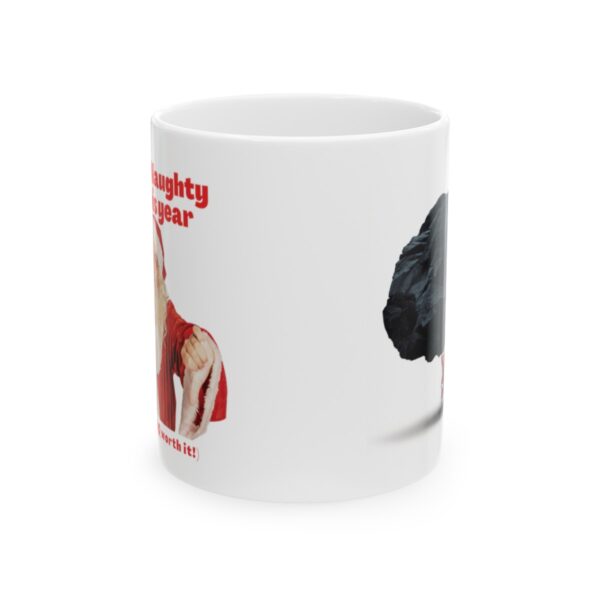 On the Naughty List Ceramic Mug (11oz or 15oz) - Image 2