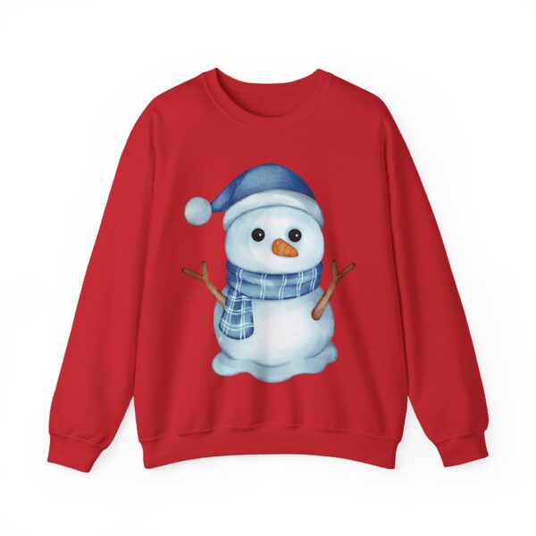 Snowman (blue) Unisex Heavy Blend™ Crewneck Sweatshirt - Image 34