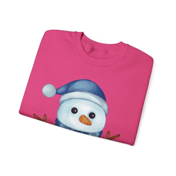 Snowman (blue) Unisex Heavy Blend™ Crewneck Sweatshirt - Image 31