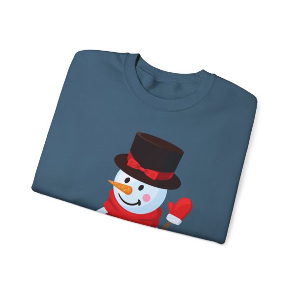 Snowman (red) Unisex Heavy Blend™ Crewneck Sweatshirt - Image 37