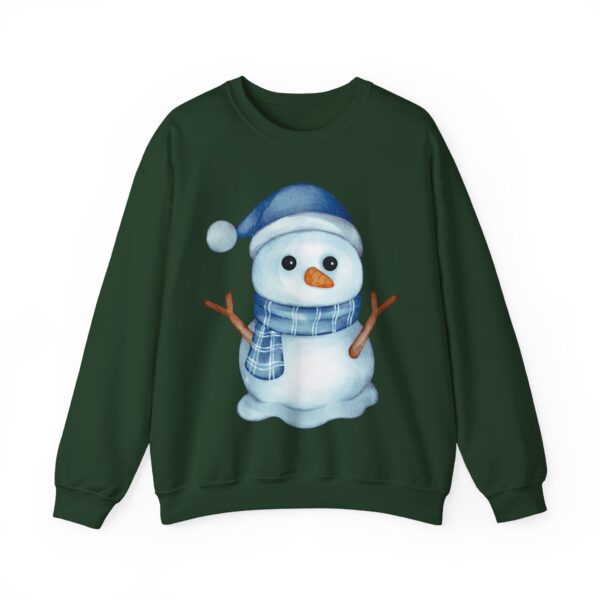 Snowman (blue) Unisex Heavy Blend™ Crewneck Sweatshirt - Image 14