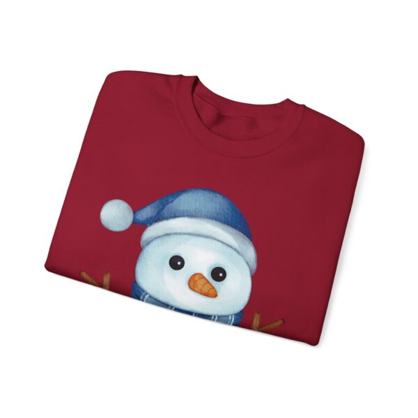 Snowman (blue) Unisex Heavy Blend™ Crewneck Sweatshirt - Image 45