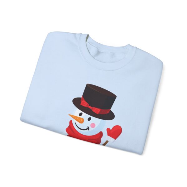 Snowman (red) Unisex Heavy Blend™ Crewneck Sweatshirt - Image 18