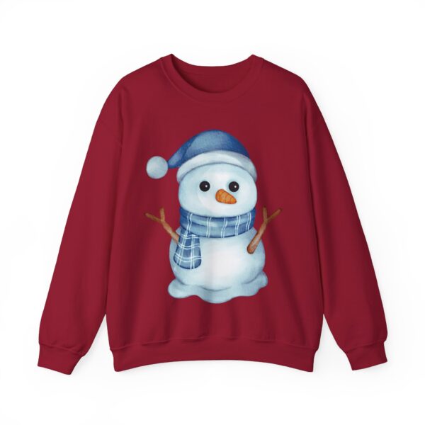 Snowman (blue) Unisex Heavy Blend™ Crewneck Sweatshirt - Image 44