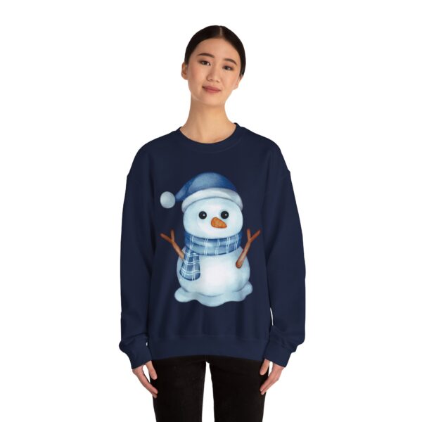 Snowman (blue) Unisex Heavy Blend™ Crewneck Sweatshirt - Image 24