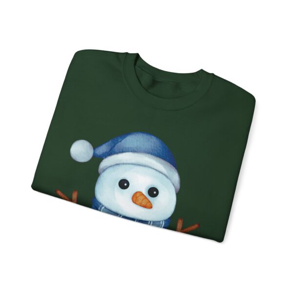 Snowman (blue) Unisex Heavy Blend™ Crewneck Sweatshirt - Image 15