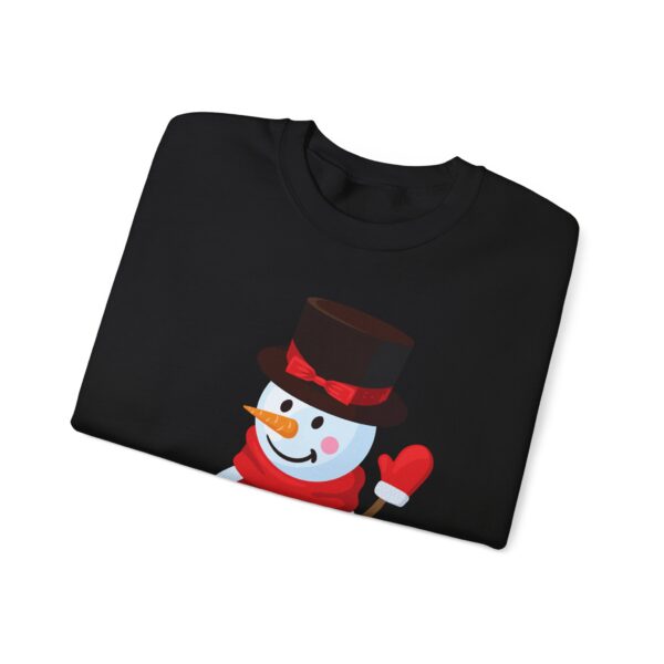 Snowman (red) Unisex Heavy Blend™ Crewneck Sweatshirt - Image 6