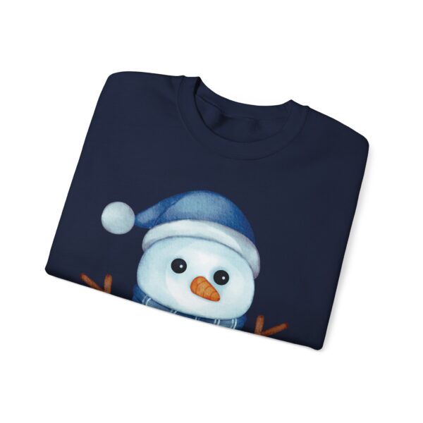 Snowman (blue) Unisex Heavy Blend™ Crewneck Sweatshirt - Image 23