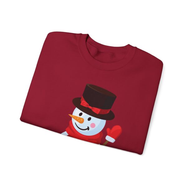 Snowman (red) Unisex Heavy Blend™ Crewneck Sweatshirt - Image 34