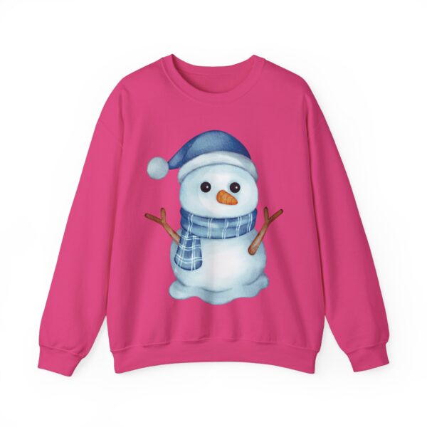 Snowman (blue) Unisex Heavy Blend™ Crewneck Sweatshirt - Image 30