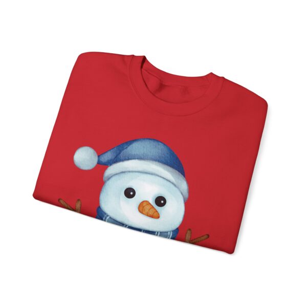 Snowman (blue) Unisex Heavy Blend™ Crewneck Sweatshirt - Image 35