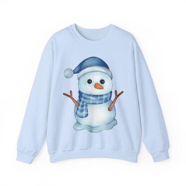 Snowman (blue) Unisex Heavy Blend™ Crewneck Sweatshirt - Image 18