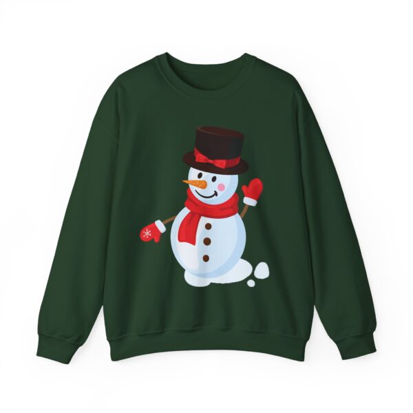 Snowman (red) Unisex Heavy Blend™ Crewneck Sweatshirt - Image 13