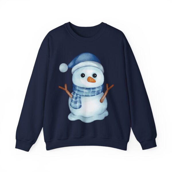 Snowman (blue) Unisex Heavy Blend™ Crewneck Sweatshirt - Image 22