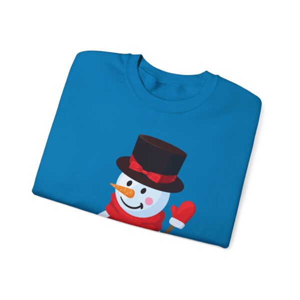 Snowman (red) Unisex Heavy Blend™ Crewneck Sweatshirt - Image 40