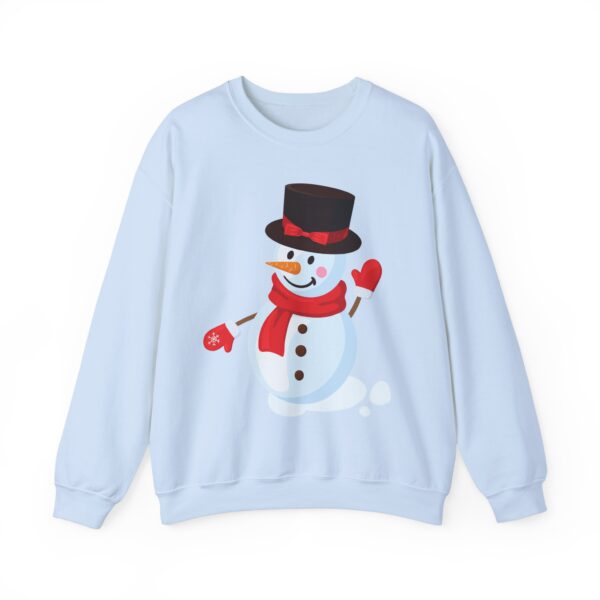 Snowman (red) Unisex Heavy Blend™ Crewneck Sweatshirt - Image 17