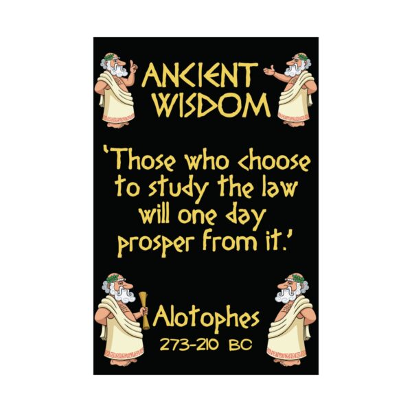 Ancient Wisdom - Alotophes: Premium Matte vertical poster - Image 9
