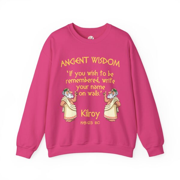 Ancient Wisdom - Kilroy Unisex Heavy Blend™ Crewneck Sweatshirt - Image 9